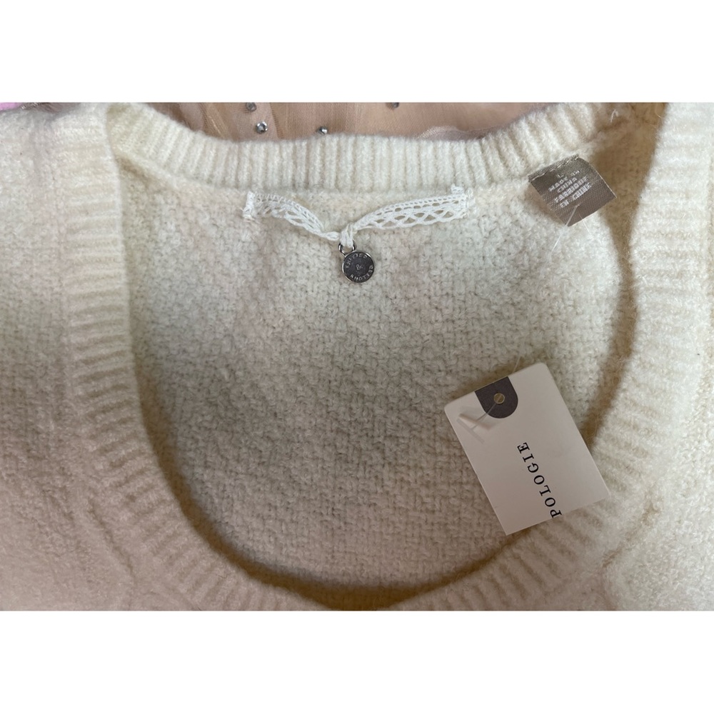 Anthropologie Knotted & Knotted Cabled Ballerina Tunic Sweater - NWT - SZ L - Picture 11 of 16